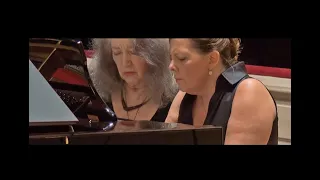 Maurice Ravel,  Ma Mère l’Oye, Martha Argerich (piano) & Eliane Reyes (piano)