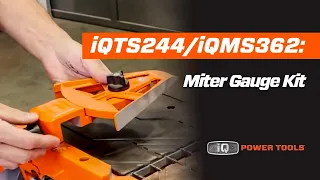 iQTS244 iQMS362 Miter Gauge Kit