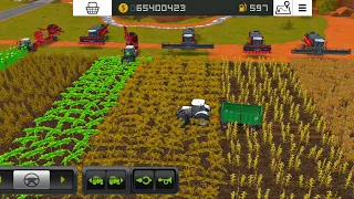 Fs 18 how to harvest all types of seeds ! Farming Simulator 18 | timelapse #fs18