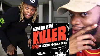 Eminem - Killer (Remix) [Official Audio] ft. Jack Harlow, Cordae (REACTION)