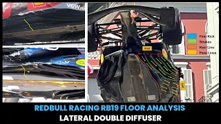 #F1 Aero Analysis : RedBull Racing RB19 Floor Analysis | LATERAL DOUBLE DIFFUSER ?? Part 1