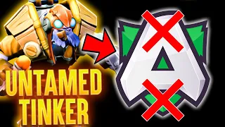 The UNTAMED TINKER Of [DPC 2023 WEU Winter Tour Division II ] - Destryoing Alliance Dota 2