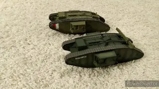 rc tamiya motorized mark IV tank mod.