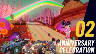 Disney Speedstorm Sugar Rush Chapter 2 Anniversary Celebration ON PS5 4K