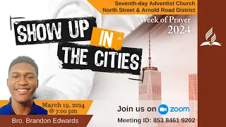 Facing Depression in the City | Youth Week of Prayer | North Street SDA Church | March 19, 2024