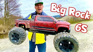 Dieses XL FAHRZEUG ist perfekt GEEIGNET für die geheime KIESGRUBE! mit Johnny Hand (Arrma Big Rock)