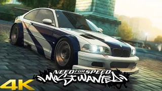Need For Speed: Most Wanted - Career intro and first races 4K