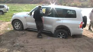 Pajero 3 GDI - r/d lock testing