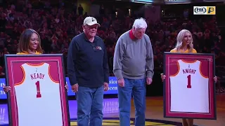 Pacers honor Bob Knight and Gene Keady