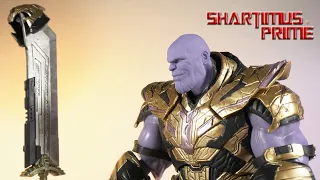 SH Figuarts Thanos Final Battle Avengers Endgame Marvel Studios Bandai Tamashii Action Figure Review