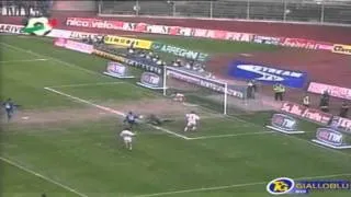 Serie A 2000-2001, day 23 Verona - Vicenza 1-0 (Bonazzoli)