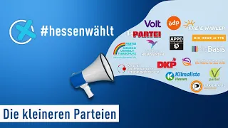 Hessen wählt - die kleineren Parteien | Landtagswahl 2023