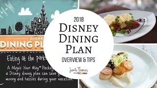 Disney Dining Plan Overview and Tips