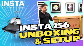 Insta 256 Heat Press Unboxing & Setup