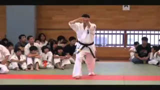 極真　大石代悟八段　型「観空」　kyokushin Diago-Ohishi enbu(kata)