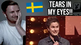 Reaction To Swedish Comedian Fredrik Andersson