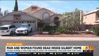 Man, woman found dead inside Gilbert home