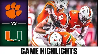 Clemson vs. Miami Game Highlights | 2023 ACC Football