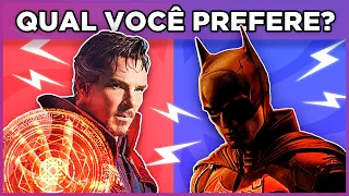 🔁 QUAL VOCÊ PREFERE? MARVEL VS DC | que personagem você seria?