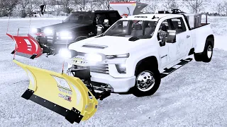 Plowing Snow in Farming Simulator 22!