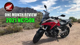 2021 Honda NC750X DCT - Do I Still Like It After One Month?