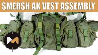 Сборка РПС СМЕРШ АК. Russian SMERSH AK vest assembly.