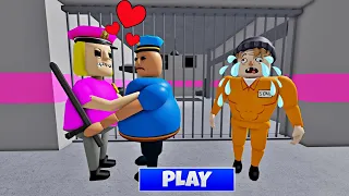 LOVE STORY | POLICE GIRL FALL IN LOVE WITH POLICE BORRIS? Obby Walkthrough #roblox