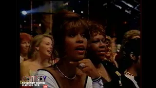 Whitney Houston & Co Reacting to 4 Year Old Jordy Singing 'Dur Dur D'être Bébé' - Monaco 1994