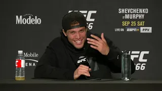 Brian Ortega is Surprised He's Gotten on Alexander Volkanovski's Nerves So Much | UFC 266