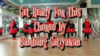 Get Ready For This Line Dance / Choreo by Bambang Satiyawan / Demo by Mercy Studio Palembang