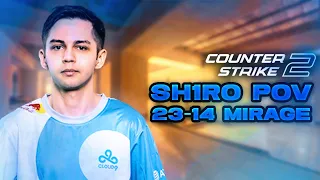 CS2 POV Cloud9 sh1ro 23-14 (Mirage) | Counter-Strike 2 Faceit