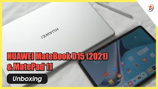 Don’t have a proper working device at home? The HUAWEI MatePad 11 and HUAWEI Matebook D15(2021)!