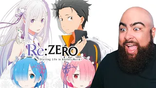 FIRST TIME REACTING TO Re:ZERO OPENING 1-4!