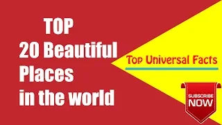 Top 20 Unbelievable Places that are Hard to Believe Really Exist