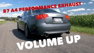 ECS Tuning // Audi B7 A4 Performance Exhaust System