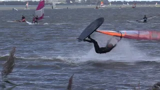 Windsurfing - Windsurfen @ Strand Horst - 6 Bft. 21-09-2018