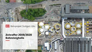 Bahnsteighalle – Zeitrafferfilm 2019/2020