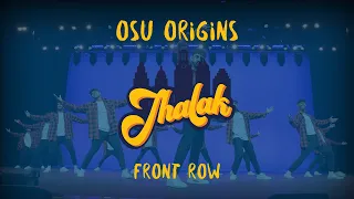 OSU Origins | Front Row | Jhalak XXI 2022 | @ASHWINXSURESH Productions