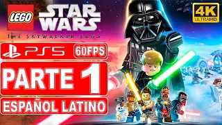 LEGO Star Wars The Skywalker Saga | Gameplay Español Latino | Parte 1 | PS5 4K 60FPS - No Comentado