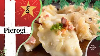 A famous Polish food - Pierogi l slavic food home cooking