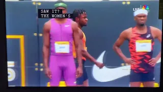 Men 100m - LA Grand Prix 2024 | tebogo/ king