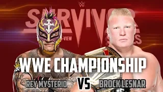 Full Match: Brock Lesnar vs Rey Mysterio WWE Championship, Survivor Series (2019)