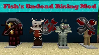 WEAPONS, MOBS, TOOLS! - Fish's Undead Rising Mod