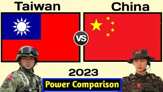 China vs Taiwan military power comparison 2023 | Taiwan vs China military power 2023 | China Taiwan