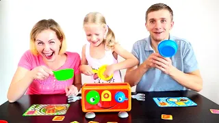 Веселая Игра тостер семья играет в игры1
