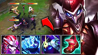 PINK WARD MAKING MASTER PLAYERS LOOK LIKE BRONZE!! - Tank Shaco Build