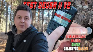 XP DEUS II TEST SŁABEGO DETEKTORA V2 CELEBRYTOMAGIKO