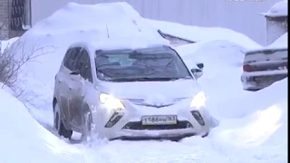 Мощный снегопад и сильный ветер обрушились на Самарскую область