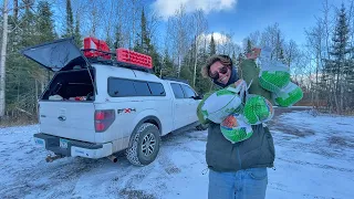 Making 40lbs of Turkey in the Back of my Truck