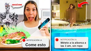 SOBREVIVI A UNA INTELIGENCIA ARTIFICIAL POR 24 HORAS 🤖 Cecia Loaiza ✨